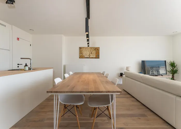 Apartment Lichtrijk En Ruim Met Zeezicht - 5p