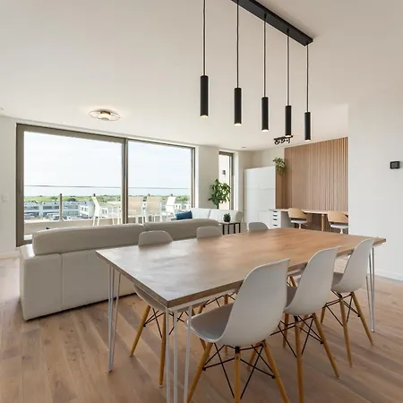 Lichtrijk En Ruim Met Zeezicht - 5p 公寓 奥斯滕德